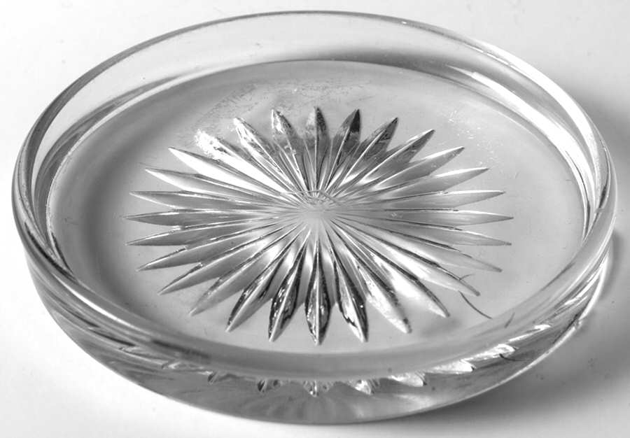 Revere Clear (Non Optic) Coaster by Heisey-1