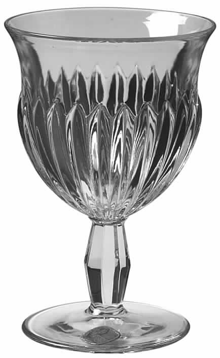 Ridgeleigh (Heavy Pressed Patt) Water Goblet by Heisey-1