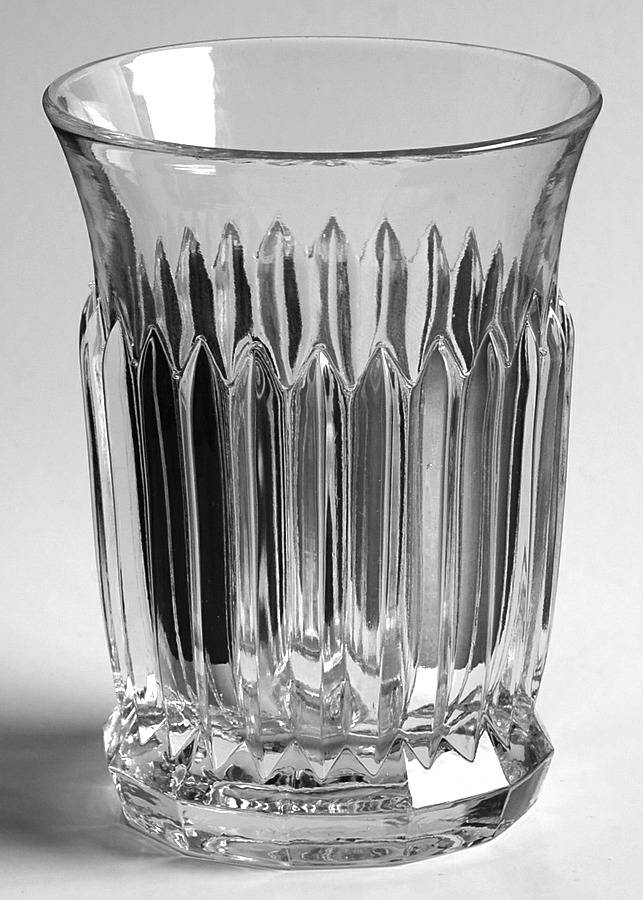 Ridgeleigh (Heavy Pressed Patt) 7 Oz Flat Tumbler by Heisey-1