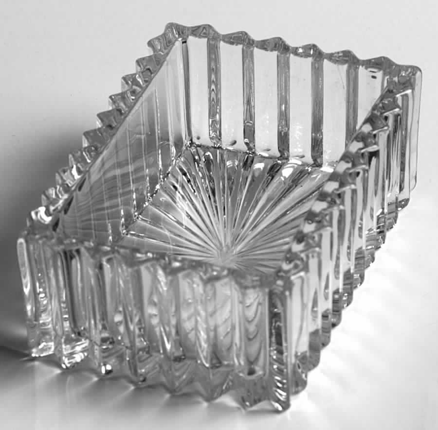 Ridgeleigh (Heavy Pressed Patt) Cigarette Box No Lid by Heisey-1