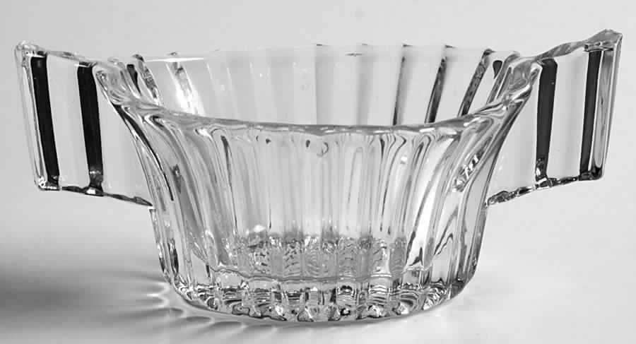 Ridgeleigh (Heavy Pressed Patt) Mini Open Sugar by Heisey-1