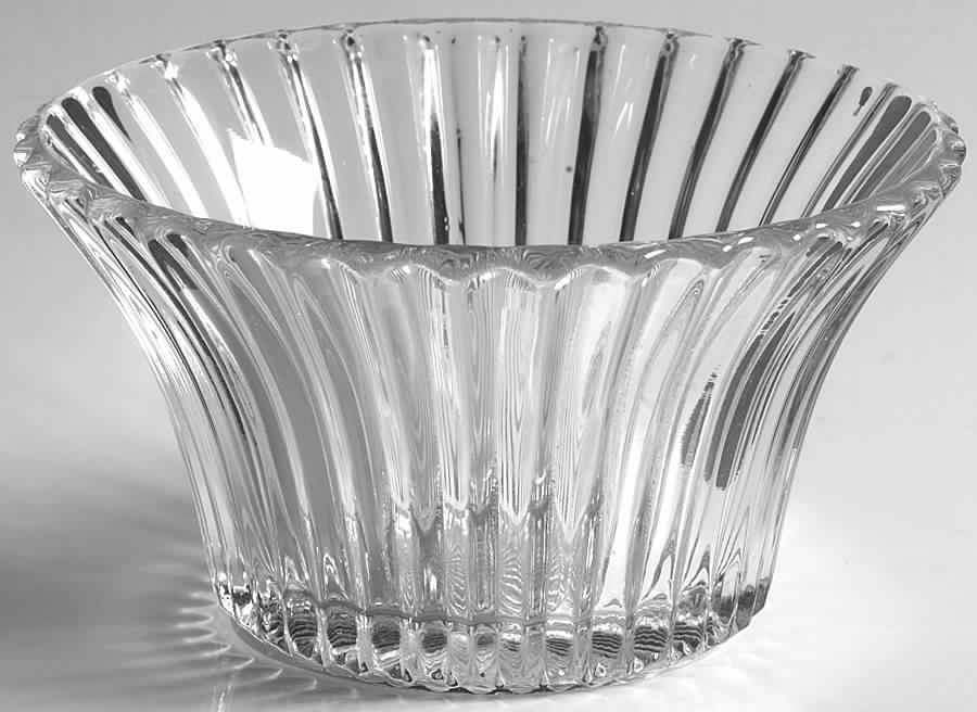 Ridgeleigh (Heavy Pressed Patt) Mayonnaise Bowl, Bowl Only by Heisey-1