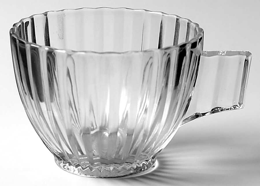 Ridgeleigh (Heavy Pressed Patt) Punch Cup by Heisey-1