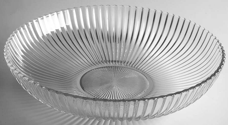 Ridgeleigh (Heavy Pressed Patt) 11" Floral Bowl by Heisey-1