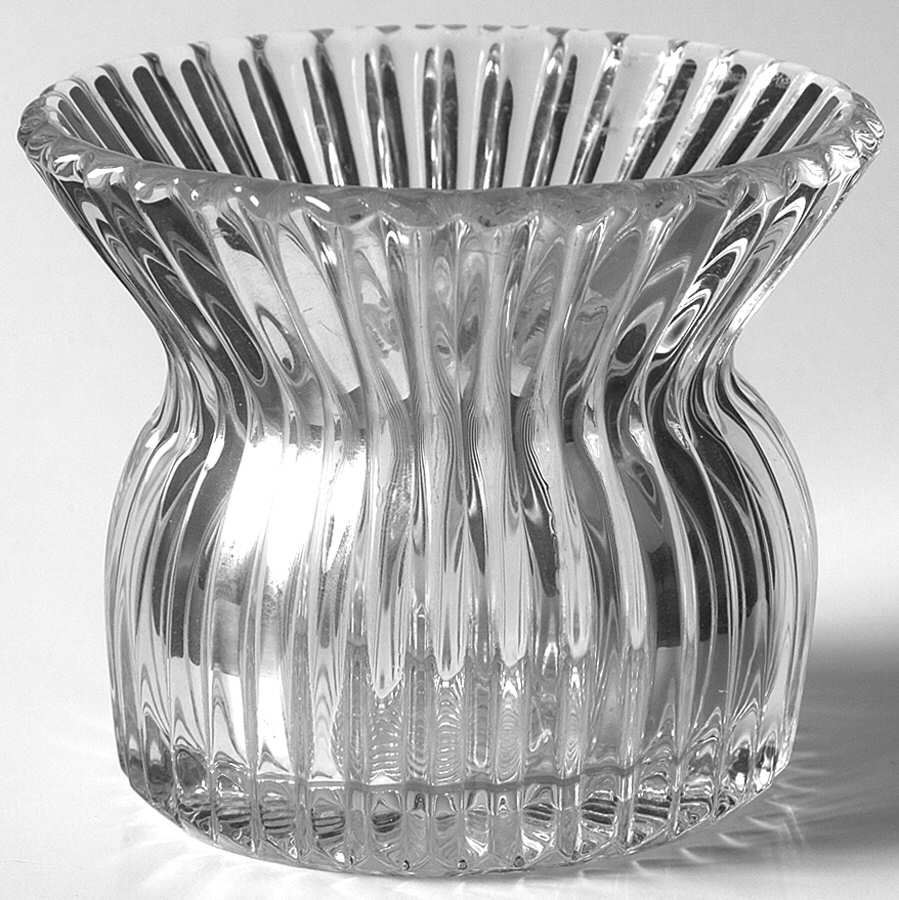 Ridgeleigh (Heavy Pressed Patt) 3" Flared Vase by Heisey-1