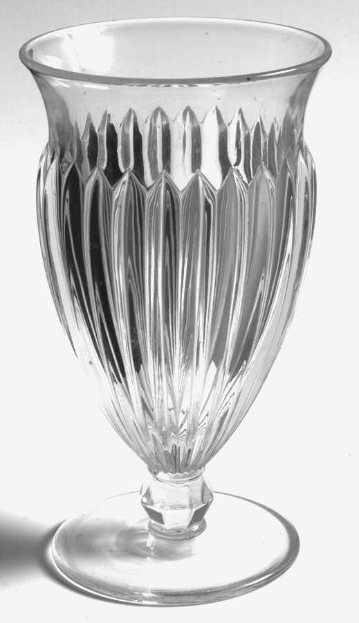 Ridgeleigh (Heavy Pressed Patt) Iced Tea by Heisey-1