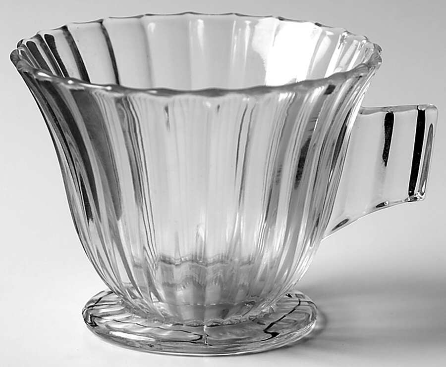 Ridgeleigh (Heavy Pressed Patt) Cup Only by Heisey-1