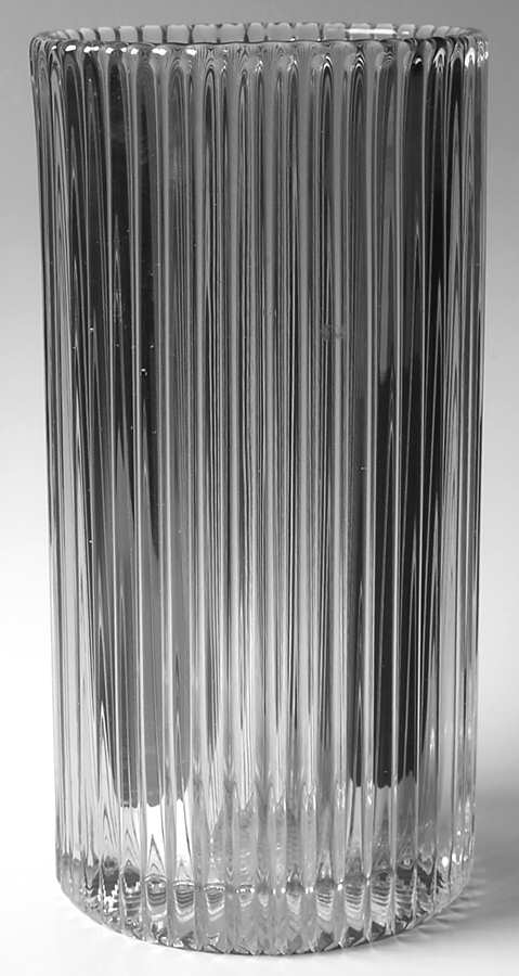 Ridgeleigh (Heavy Pressed Patt) 10" Straight Vase by Heisey-1