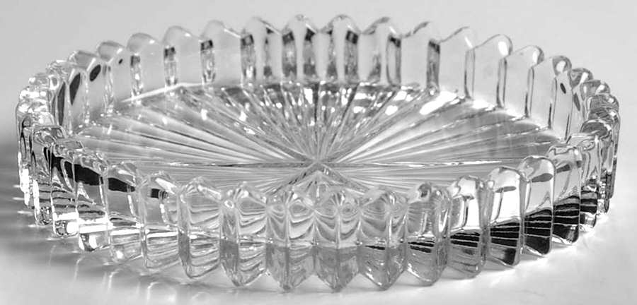 Ridgeleigh (Heavy Pressed Patt) Coaster by Heisey-1