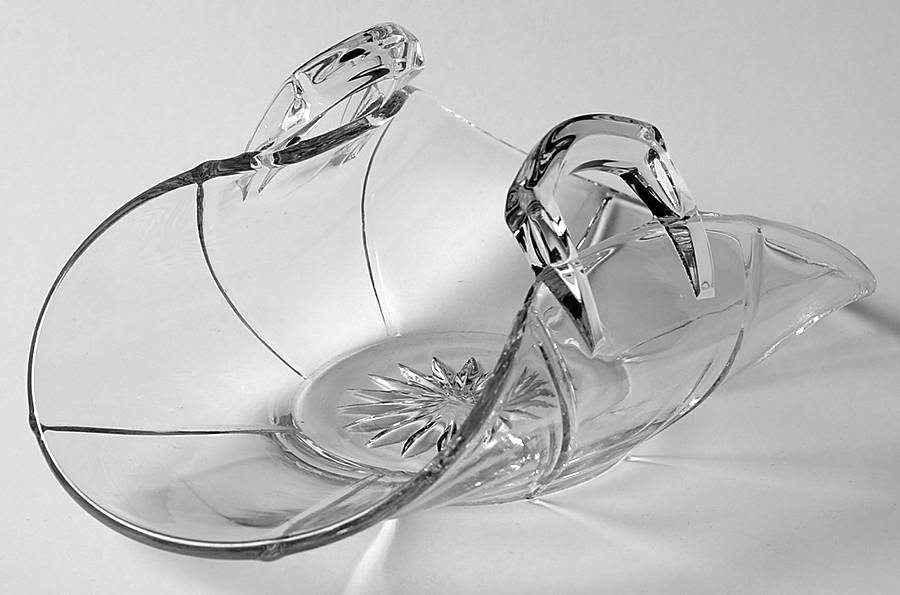 Rib and Panel Clear (Stem 411) Bon Bon by Heisey-1