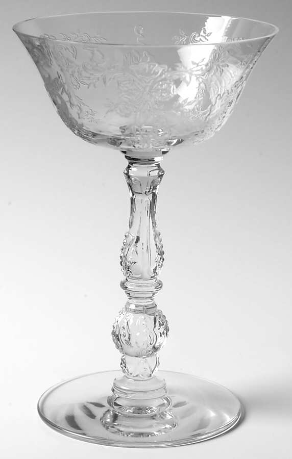 Rosalie (Stem 4092) Champagne/Tall Sherbet by Heisey-1