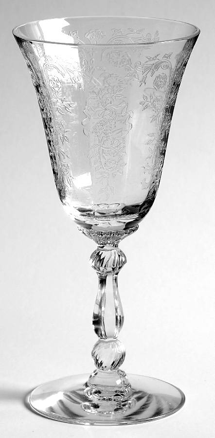 Rosalie (Stem 3408) Claret Wine by Heisey-1