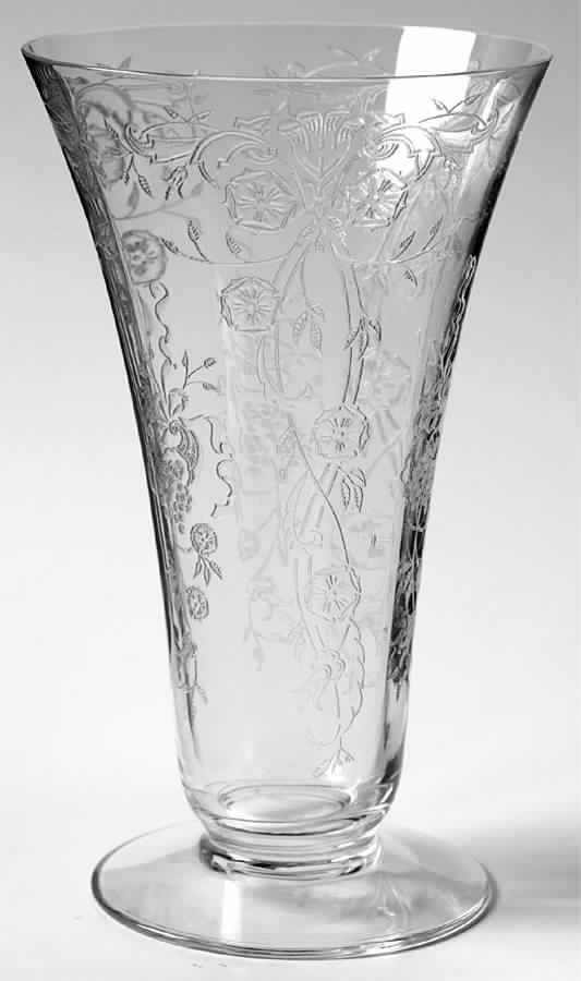 Rosalie (Stem 3408) 12 Oz Flared Soda Tumbler by Heisey-1