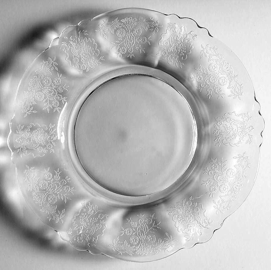Rosalie (Stem 3408) 7" Salad Plate by Heisey-1