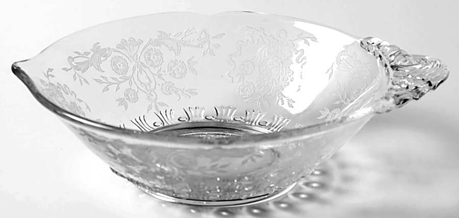 Rosalie (Stem 3408) 1 Handle Oval Open Jam/Jelly by Heisey-1