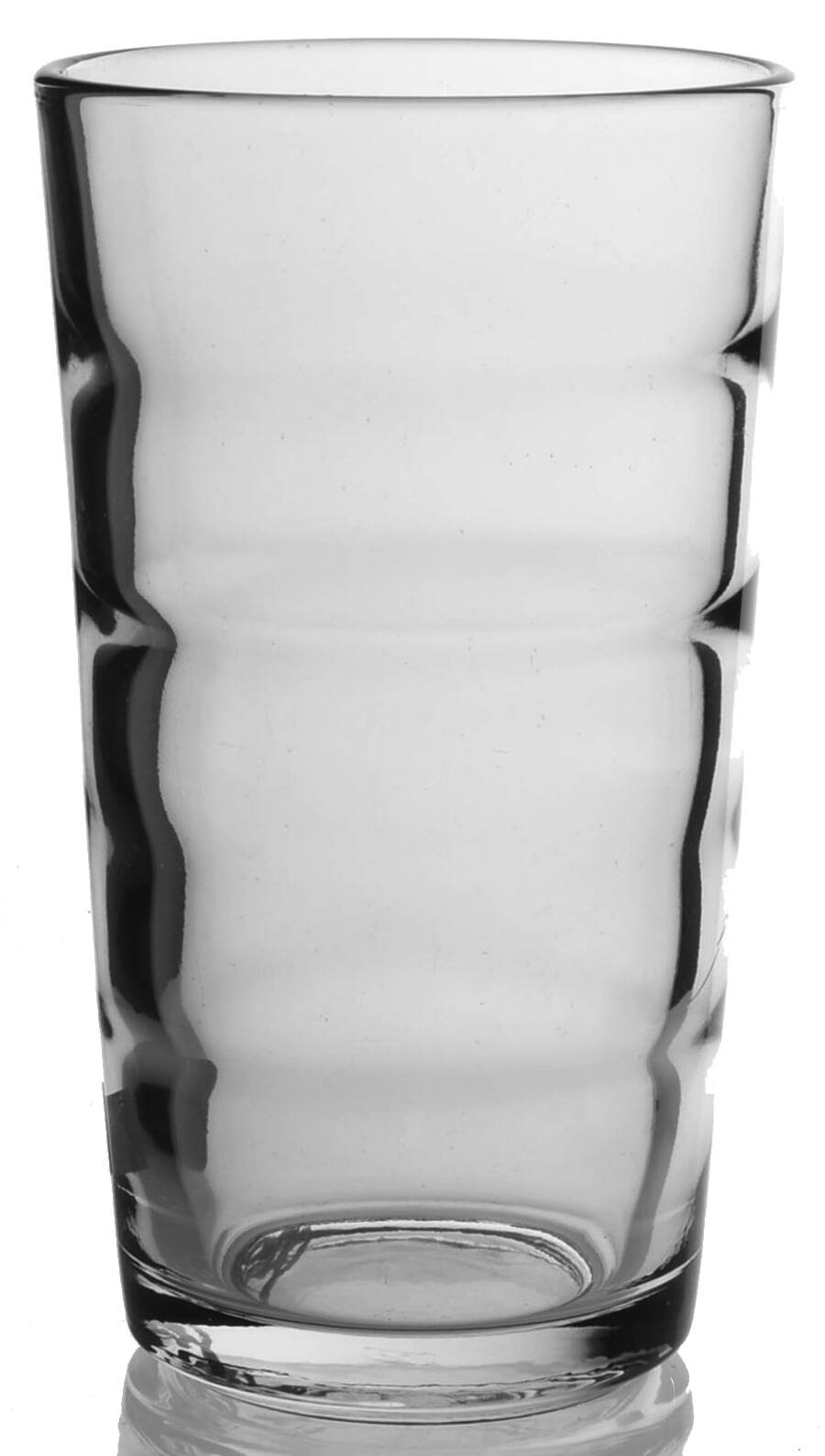 Saturn Clear 10 Oz Flat Tumbler by Heisey-1