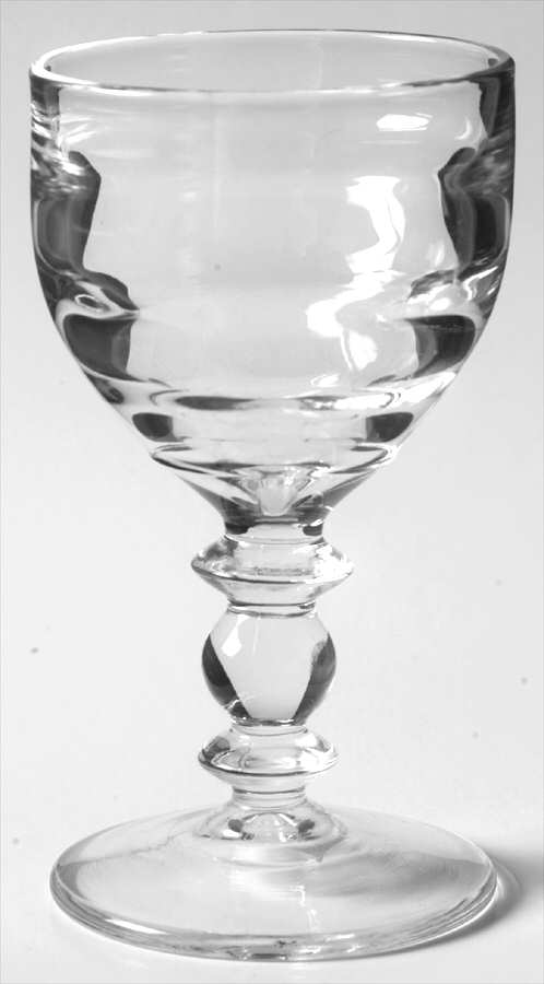 Saturn Clear Wine Glass by Heisey-1
