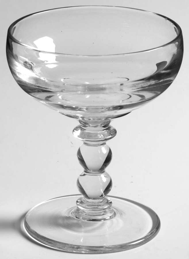 Saturn Clear Champagne/Tall Sherbet by Heisey-1