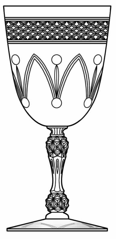 Singapore Water Goblet by Heisey-1