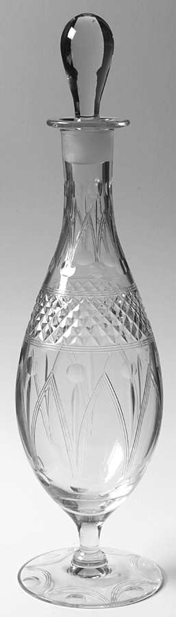 Singapore Pint Decanter & Stopper by Heisey-1