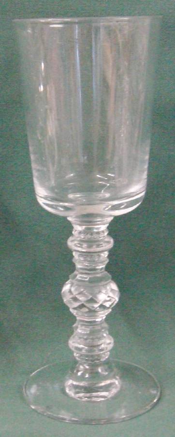 Spanish Clear Wine Glass by Heisey-1