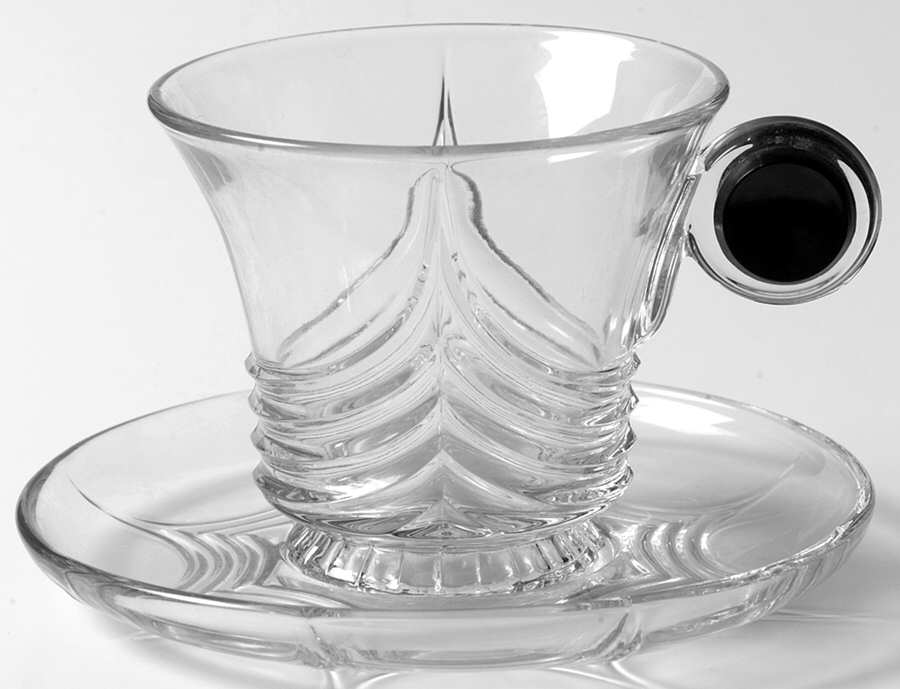 Stanhope Cup & Saucer Set by Heisey-1