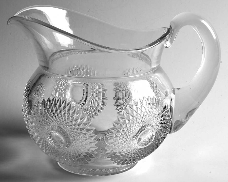 Sunburst 64 Oz Pitcher by Heisey-1