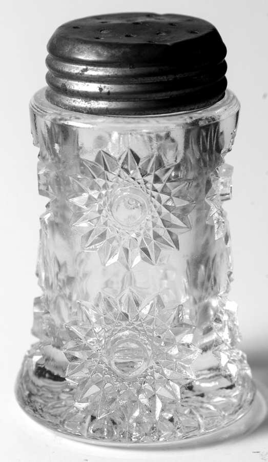 Sunburst Shaker with Metal Lid by Heisey-1