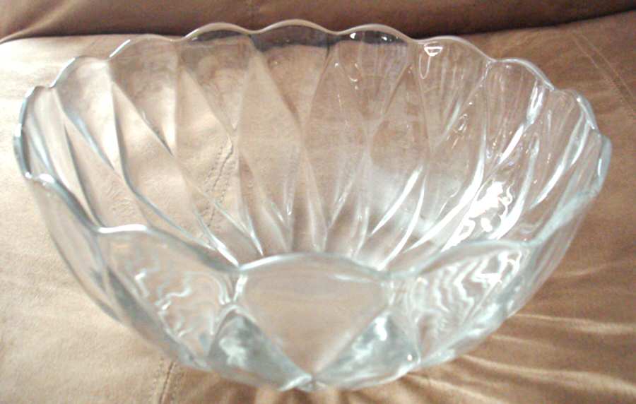 Sunflower Salad Bowl by Heisey-1