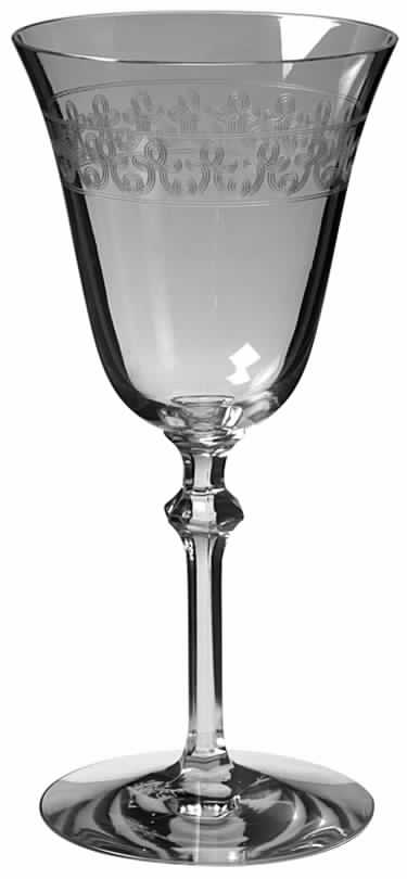 TREFOIL (STEM #3333) Water Goblet by Heisey-1