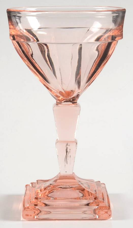 Twist Pink (Flamingo) Liquor Cocktail by Heisey-1