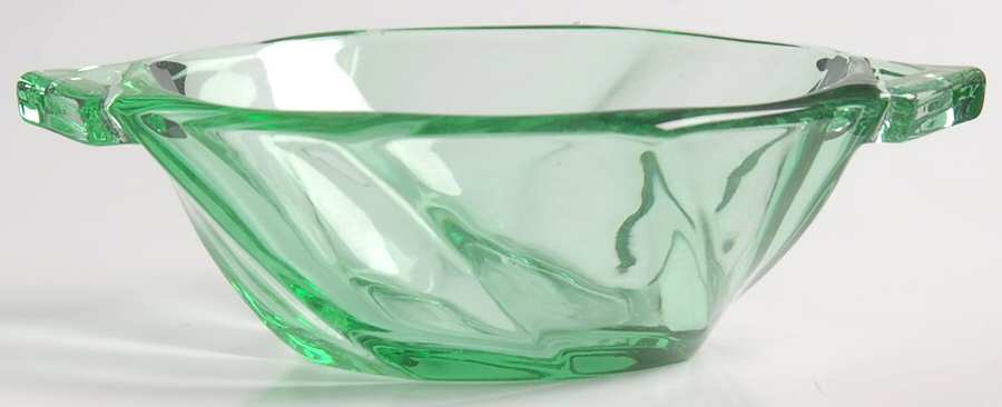 Twist Green (Moongleam) Nut Dish by Heisey-1