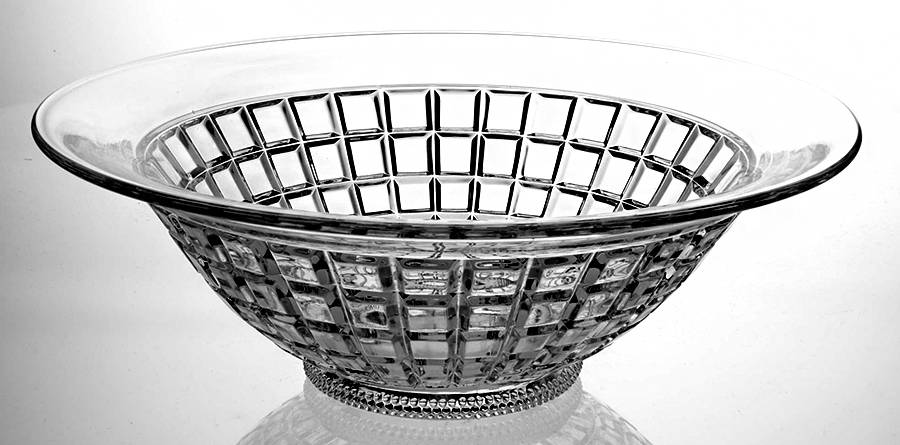 Victorian Clear 10" Round Bowl by Heisey-1