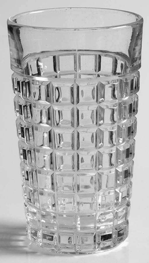 Victorian Clear 6 Oz Flat Tumbler by Heisey-1