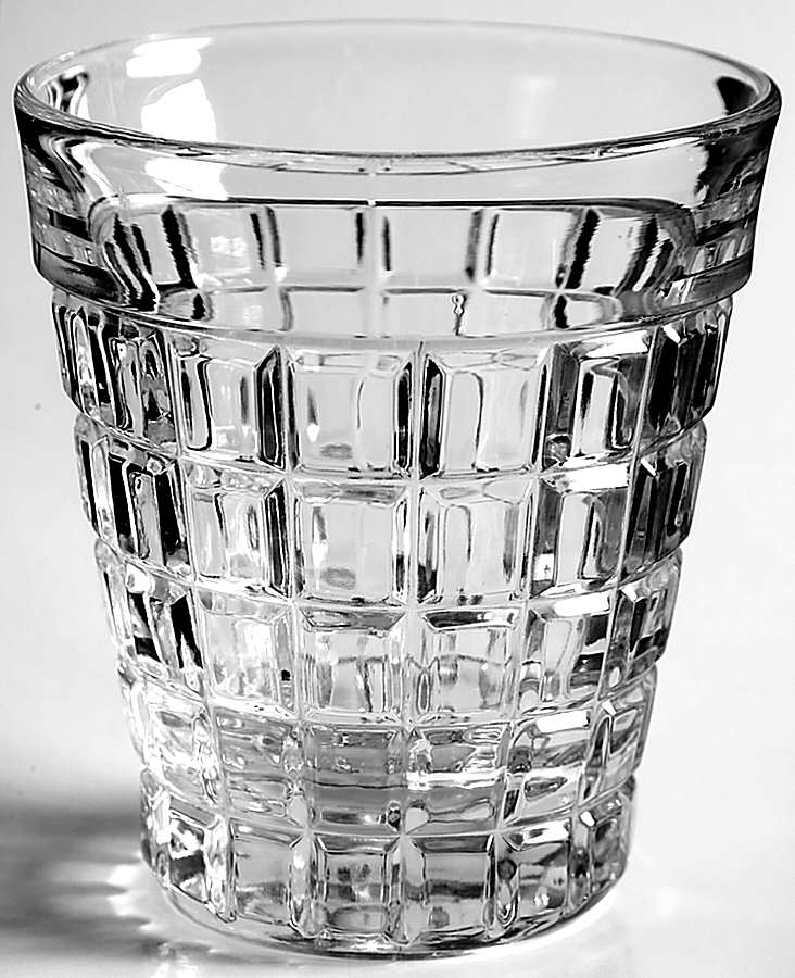 Victorian Clear 7 Oz Flat Tumbler by Heisey-1