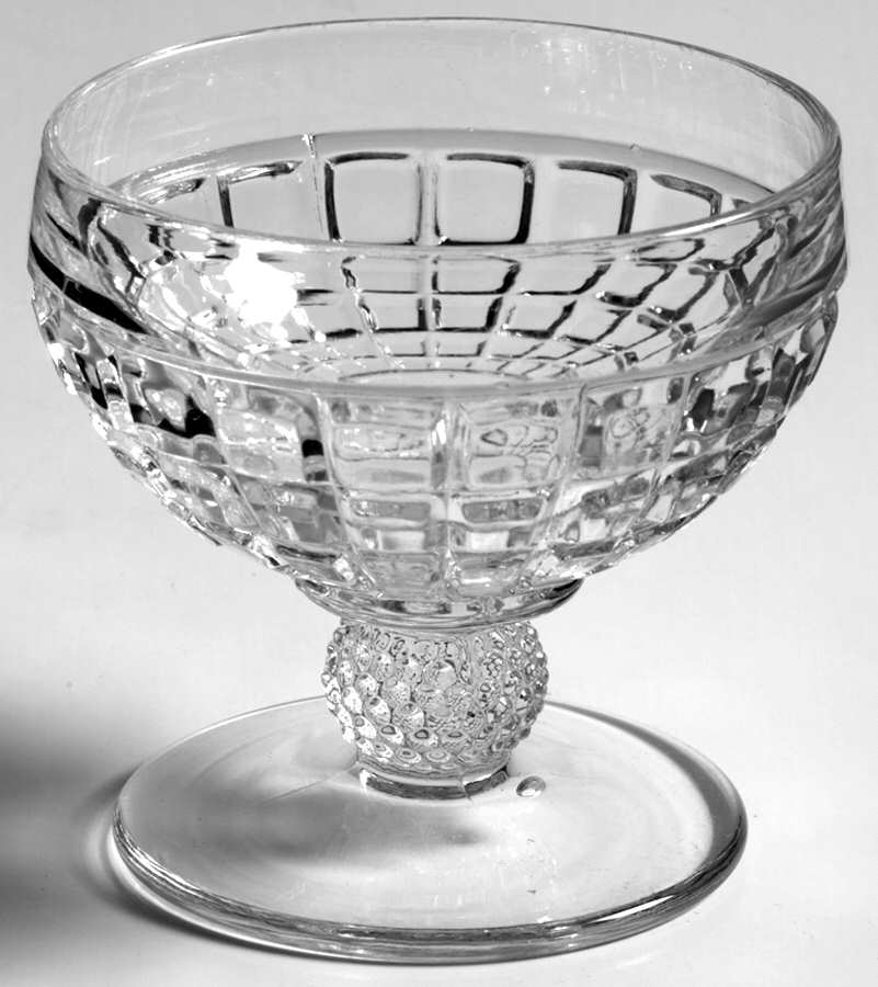 Victorian Clear Low Sherbet by Heisey-1