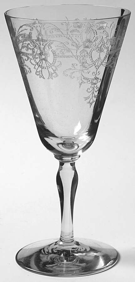Victory (Stem 3335, Etch 431) Water Goblet by Heisey-1