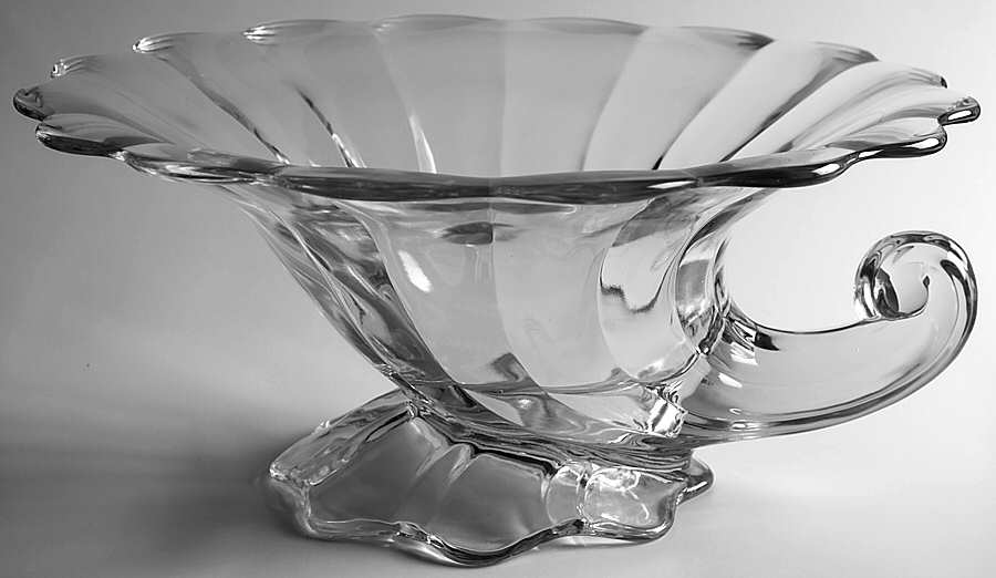 Warwick Clear Centerpiece by Heisey-1
