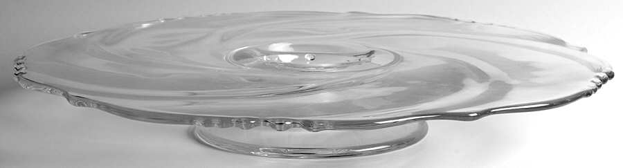 Waverly Footed Cake Plate by Heisey-1