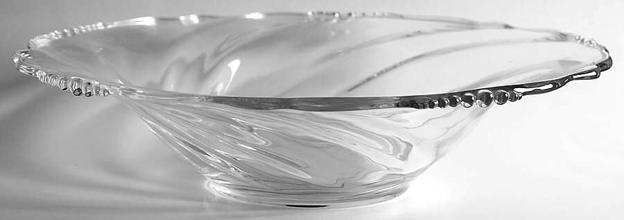Waverly 12" Floral Bowl by Heisey-1