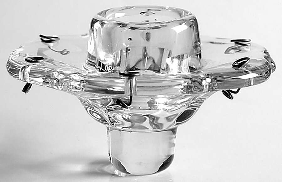 Waverly Peg Bobech (Holds 6 Prisms) by Heisey-1