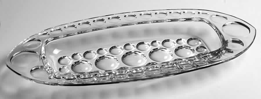 Whirlpool Clear 13" Oblong Relish by Heisey-1