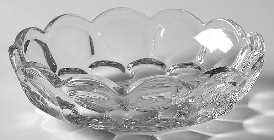 Whirlpool Clear 5" Nappy by Heisey-1