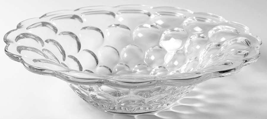 Whirlpool Clear 11" Flared Bowl by Heisey-1