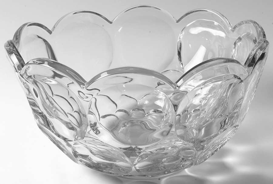Whirlpool Clear Punch Bowl by Heisey-1