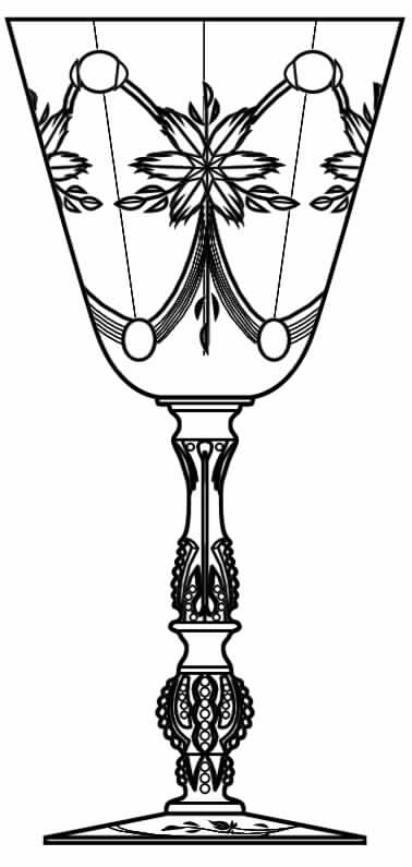 Will O' The Wisp Water Goblet by Heisey-1