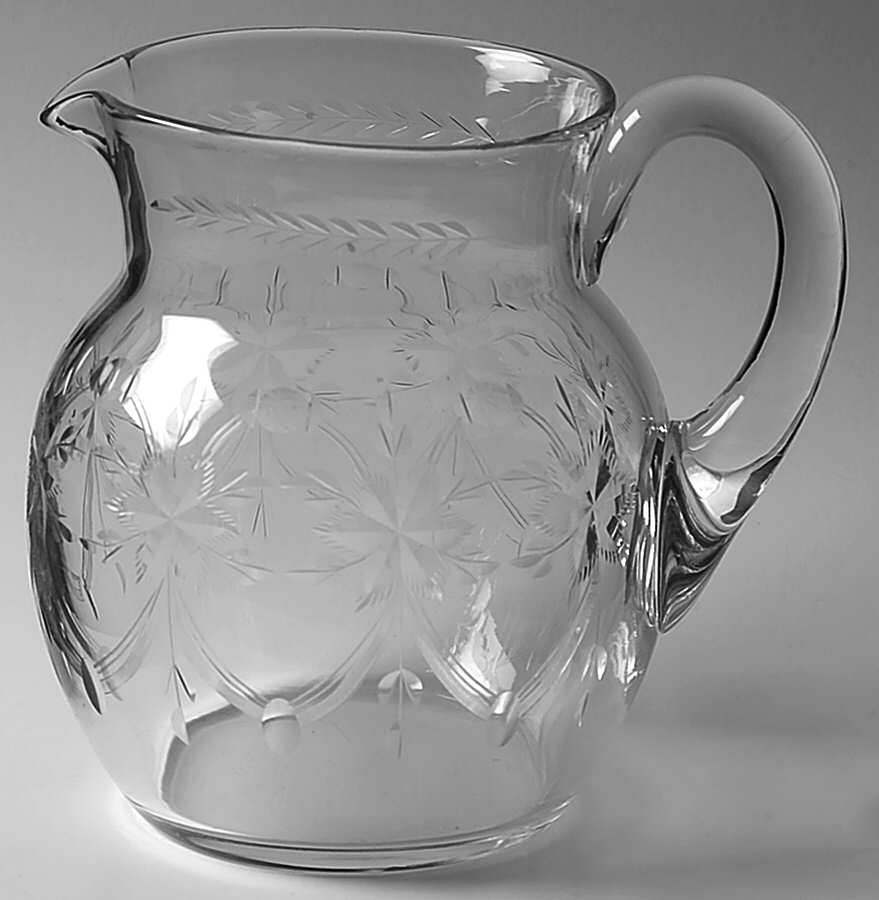 Will O' The Wisp 68 Oz Pitcher by Heisey-1
