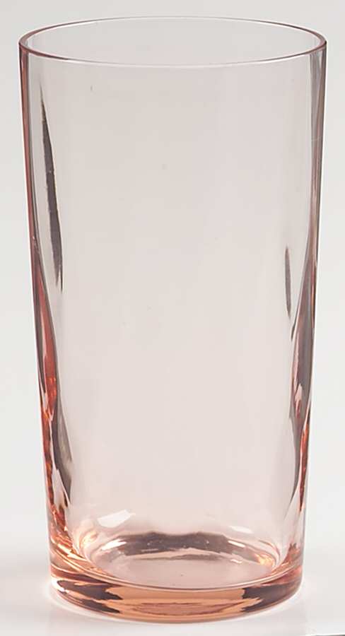 Yeoman Pink Flamingo (Stem 1184, Optic) 10 Oz Flat Tumbler by Heisey-1