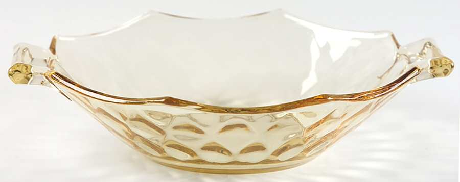 Yeoman Yellow Sahara (Stem 1184, Optic) Mint Dish by Heisey-1