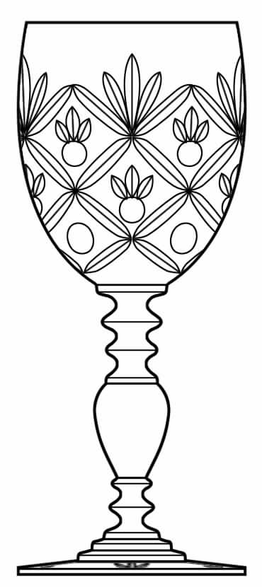 Zeuse (Stem 4090, Cut) Water Goblet by Heisey-1